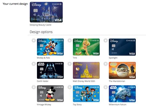 VISA and Chase Have Debuted a New Card Design for Disney World’s 50th ...