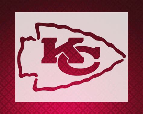 Kansas City Chiefs Stencil Printable