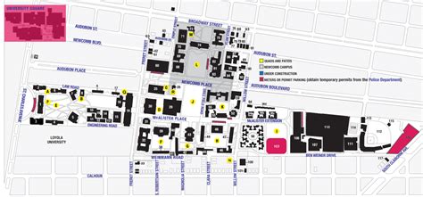 Tulane University Campus Map - Super Sports Cars