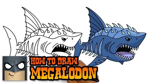 How to Draw Megalodon - Jurassic World (Art Tutorial)