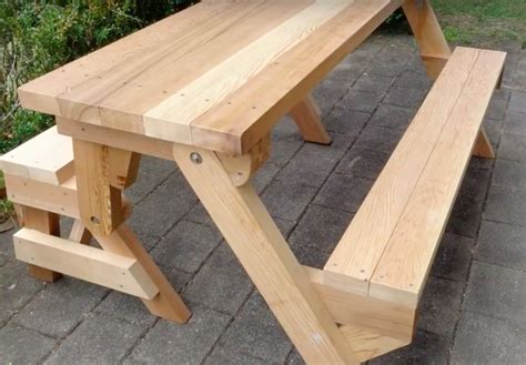 He Built This Bench To Fold Out Into Something Extraordinary! - Page 2 of 2 - Wise DIY | Picnic ...