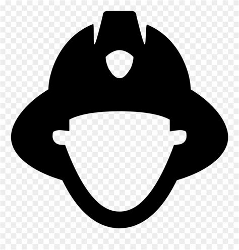 Firefighter Helmet Vector Free Download Bcca - Fireman Icon Clipart (#252941) - PinClipart