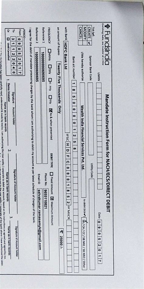 How to submit your NACH bank mandate easilyInsights