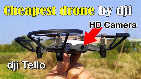 Dji tello drone unboxing & review with sample quality test video - YouTube