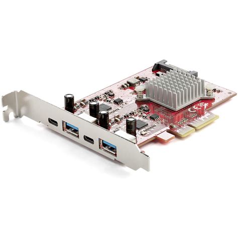 Startech .com 4-Port USB PCIe Card, 10Gbps USB PCI Express Expansion ...