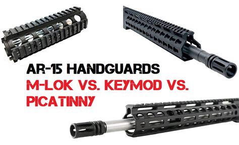 KeyMod vs. M-LOK: AR-15 Handguards Compared - Gun Builders Depot