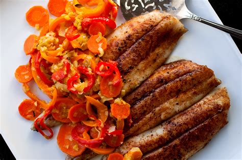 Pan-Seared Mackerel With Sweet Peppers and Thyme Recipe - NYT Cooking