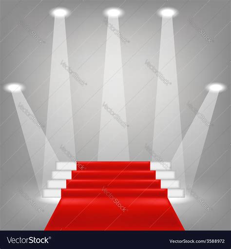 Red carpet Royalty Free Vector Image - VectorStock