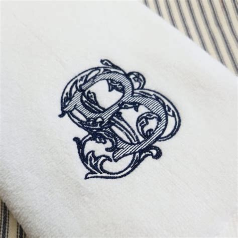 Monogram Hand Towel - Etsy