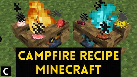 Campfire Recipe/Soul Campfire Recipe In Minecraft Best Guide [2022] - YouTube