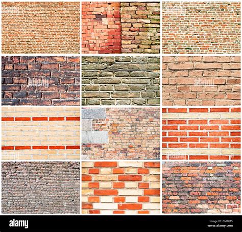 Various types of brick walls Stock Photo: 47203749 - Alamy