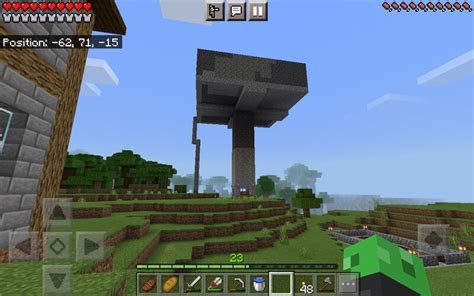 I made a mob loot farm or whatever it is called in my 1.17 survival world.