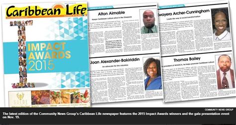 CARIBBEAT: Caribbean Life newspaper's Impact Awards honor selflessness in Caribbean community ...