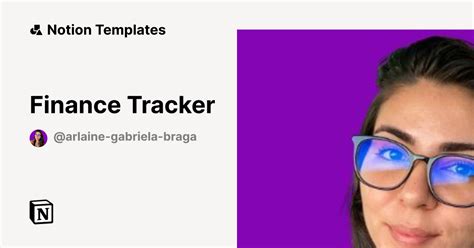 Finance Tracker | Notion Template