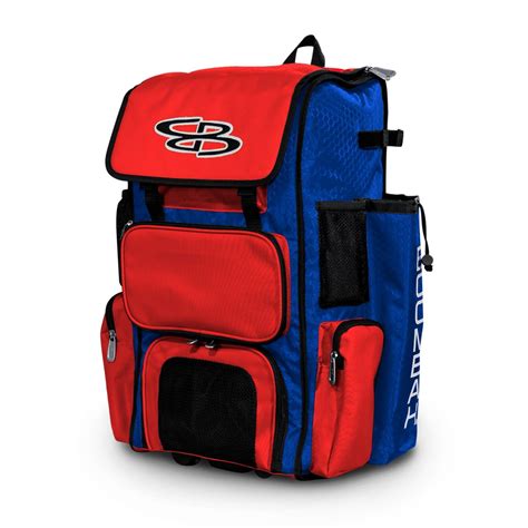 Boombah Rolling Superpack Baseball/Softball Gear Bag Wheeled Version 23-1/2 x 13-1/2 x 9-1/2 ...