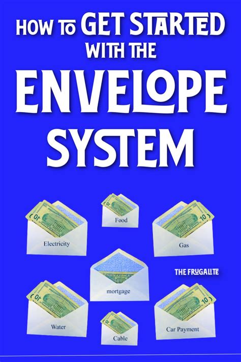 How to Get Started with the Envelope System - The Frugalite