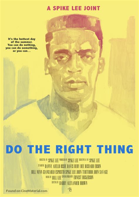 Do The Right Thing Movie Poster