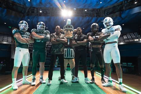 MSU Unveils New Football Uniforms for 2023 - The Only Colors