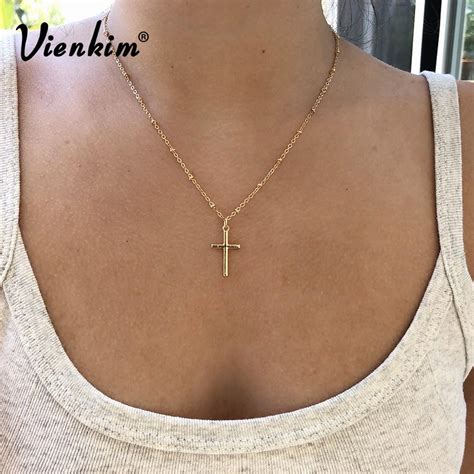 Gold Jesus Cross Necklace Religious Jewelry Women Choker Necklace - buy from 10$ on Joom e ...