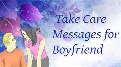 Take Care Messages for Boyfriend