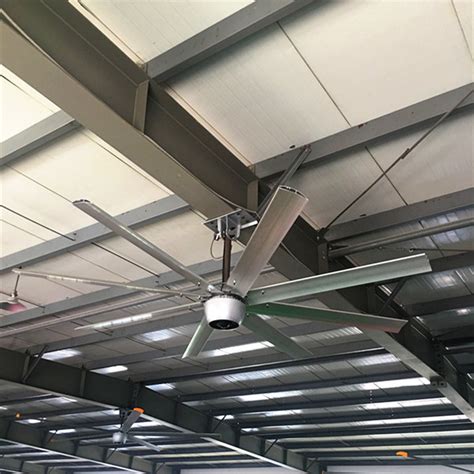 220V 2.4m High Speed Ceiling Fan , Aipukeji Large Warehouse Ceiling Fans