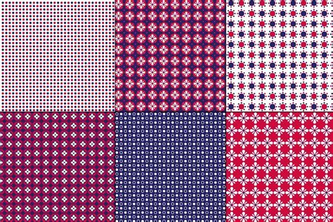 Red, White, & Blue Seamless Patterns #Sponsored , #White, #Red, # ...