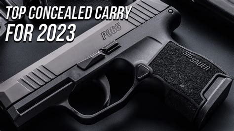 Top 5 Best Concealed Carry Pistols For 2023 - YouTube