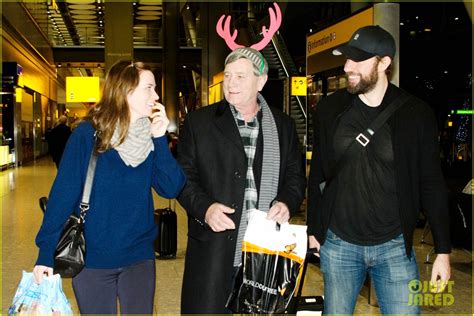 Emily Blunt's Dad Wears Reindeer Ears at the Airport!: Photo 3537789 | Emily Blunt Photos | Just ...