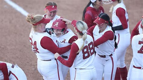 Alabama Softball Announces Schedule Change on A-Day