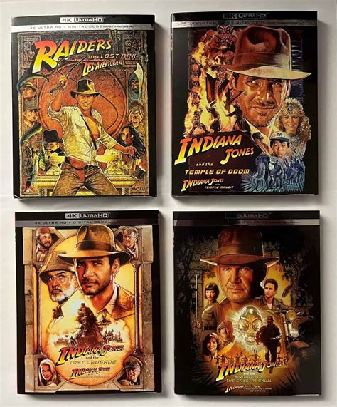 4K Blu-ray Review: Raiders Of The Lost Ark / Indiana Jones & The Temple ...