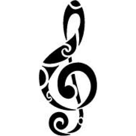 Free Music Note Stencils - ClipArt Best