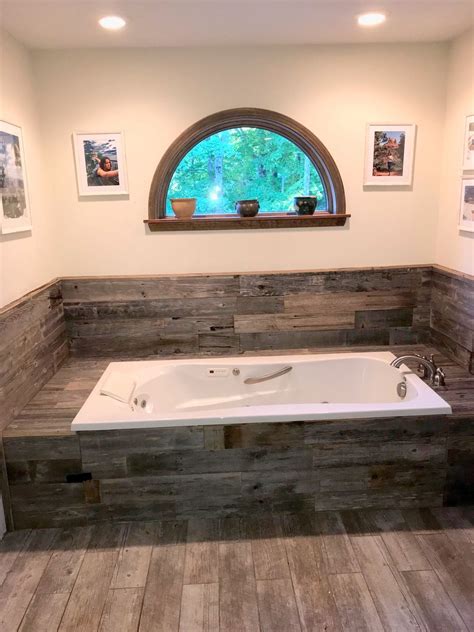 Check out this bathroom remodel in New York using our Reclaimed Wind ...