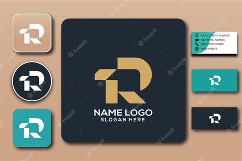 Premium Vector | R monogram logo template