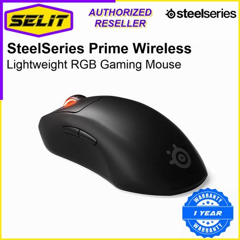 SteelSeries Prime Wireless Lightweight RGB Gaming Mouse [Selit Trading ...