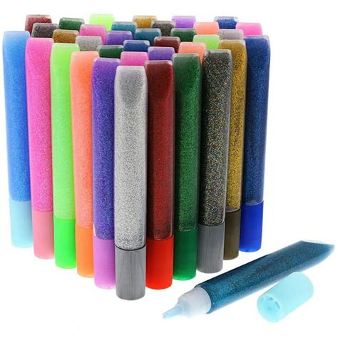 72 Count Glitter Glue Pens for Art & Crafts Cards Paperwork (10.5ml, 12 Assort Color) - Walmart ...