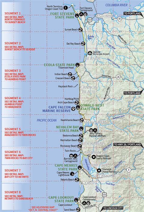 Maps — Oregon Coast Trail Foundation