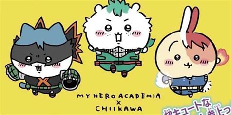 My Hero Academia's Chiikawa Crossover Creates a Bizarre New Deku