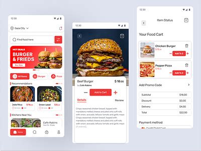 Flickr | Home Cooked Food Delivery App by Anas Eyad on Dribbble
