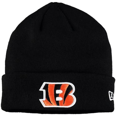 Cincinnati Bengals New Era Solid Cuffed Knit Hat - Black - Fanatics.com