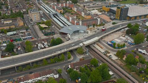 Crossrail release new aerial shots of Abbey Wood station | LaptrinhX / News