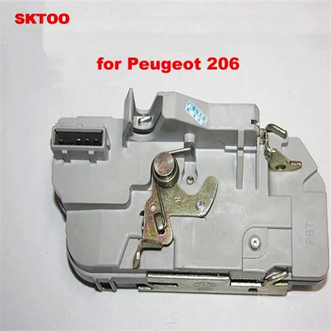 SKTOO For Peugeot 206 207 307 Citroen C2 door lock block door lock machine-in Door Lock ...