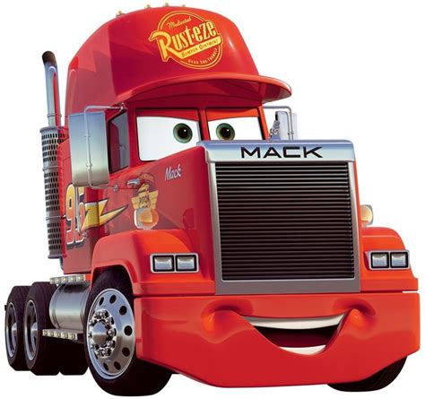 10 Inch Mack Truck Semi Decal Disney Cars Movie Removable Peel | Etsy