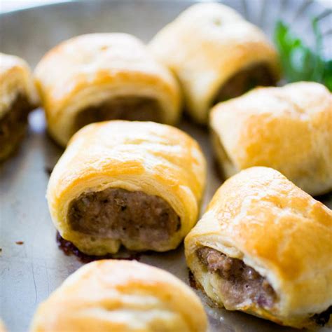 Easy spiced sausage rolls are the perfect party appetizer - Peanut Blossom