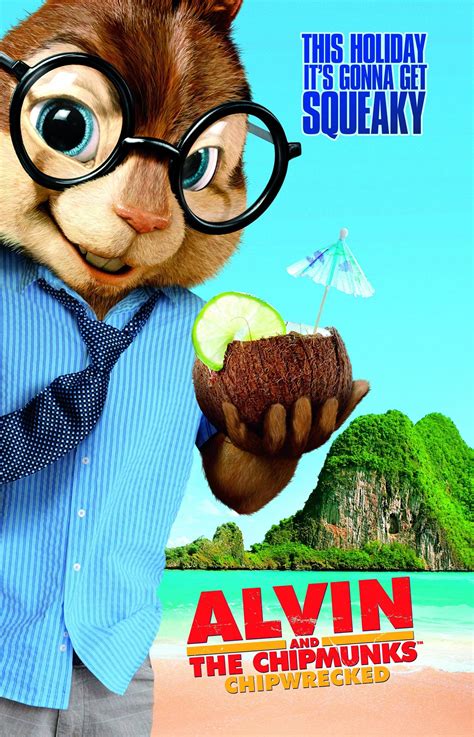 Six New ALVIN AND THE CHIPMUNKS: CHIP-WRECKED Posters - FilmoFilia