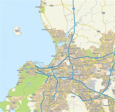 Map of milnerton and surrounds - Map of milnerton and surrounds ...