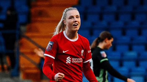 Sophie Roman Haug nominated for WSL Player of the Month - Liverpool FC