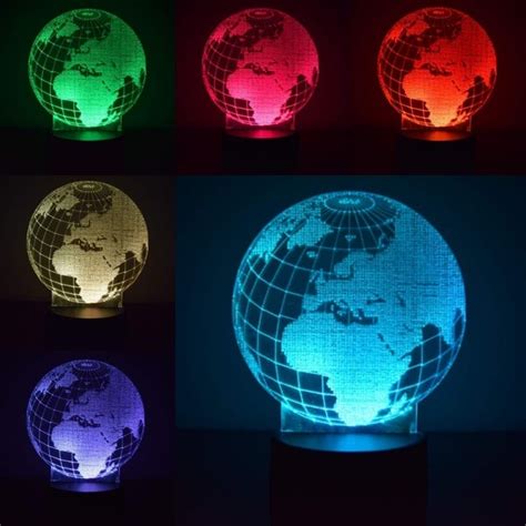 World Globe Light - Etsy