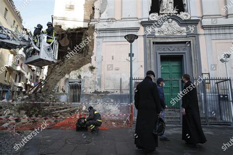 Facade Building Attached Church Santa Maria Editorial Stock Photo ...