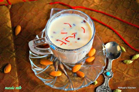 MASALA MILK Recipe | nithyaskitchen