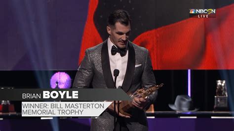 2018 Bill Masterton Memorial Trophy: Brian Boyle : r/hockey